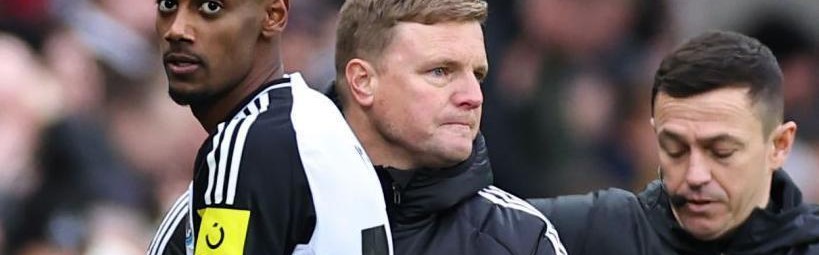 埃迪-豪：伊萨克不会上场踢利物浦，我百分百希望他回到纽卡